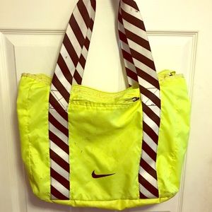 NEON NIKE BAG